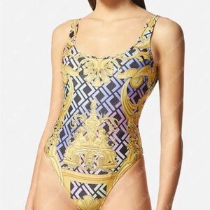Authentic Fendace One Piece Bathing Suit